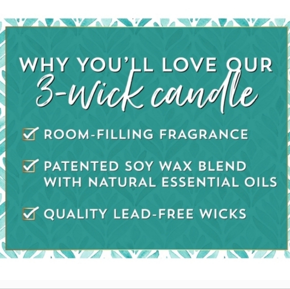 🛍BOGO 50%🎄🌄🕯NWT‼️ Bath & Body Works "Bright Christmas Morning" 3-wick Candle - Picture 6 of 9